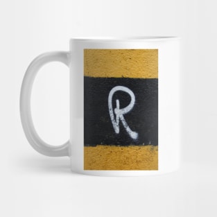 CAPITAL Uppercase Letter R Mug